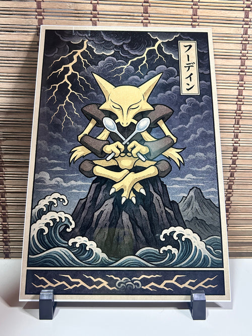 Placa Decorativa - Alakazam Edition