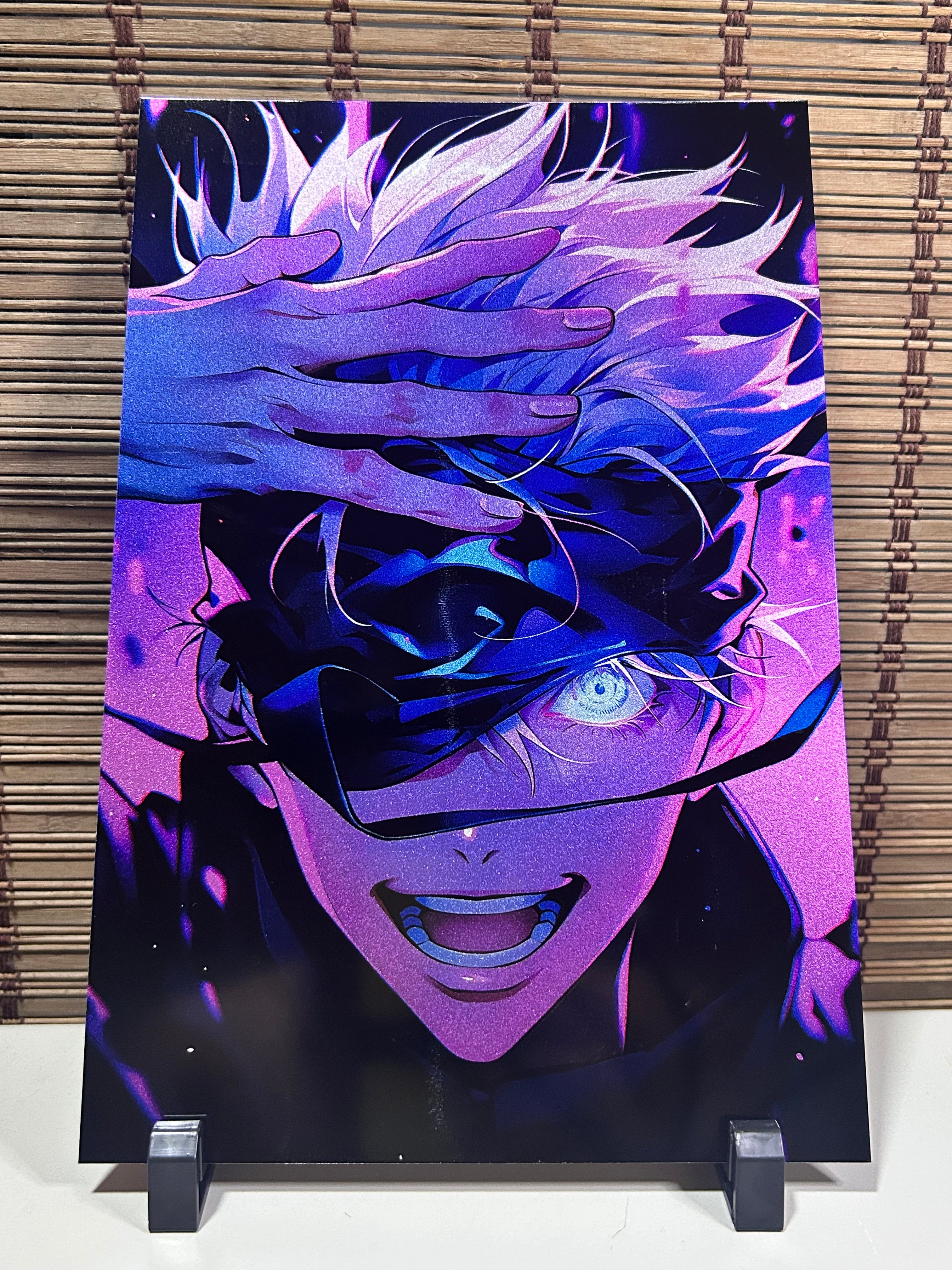 Placa Decorativa - Satoru Gojo Edition