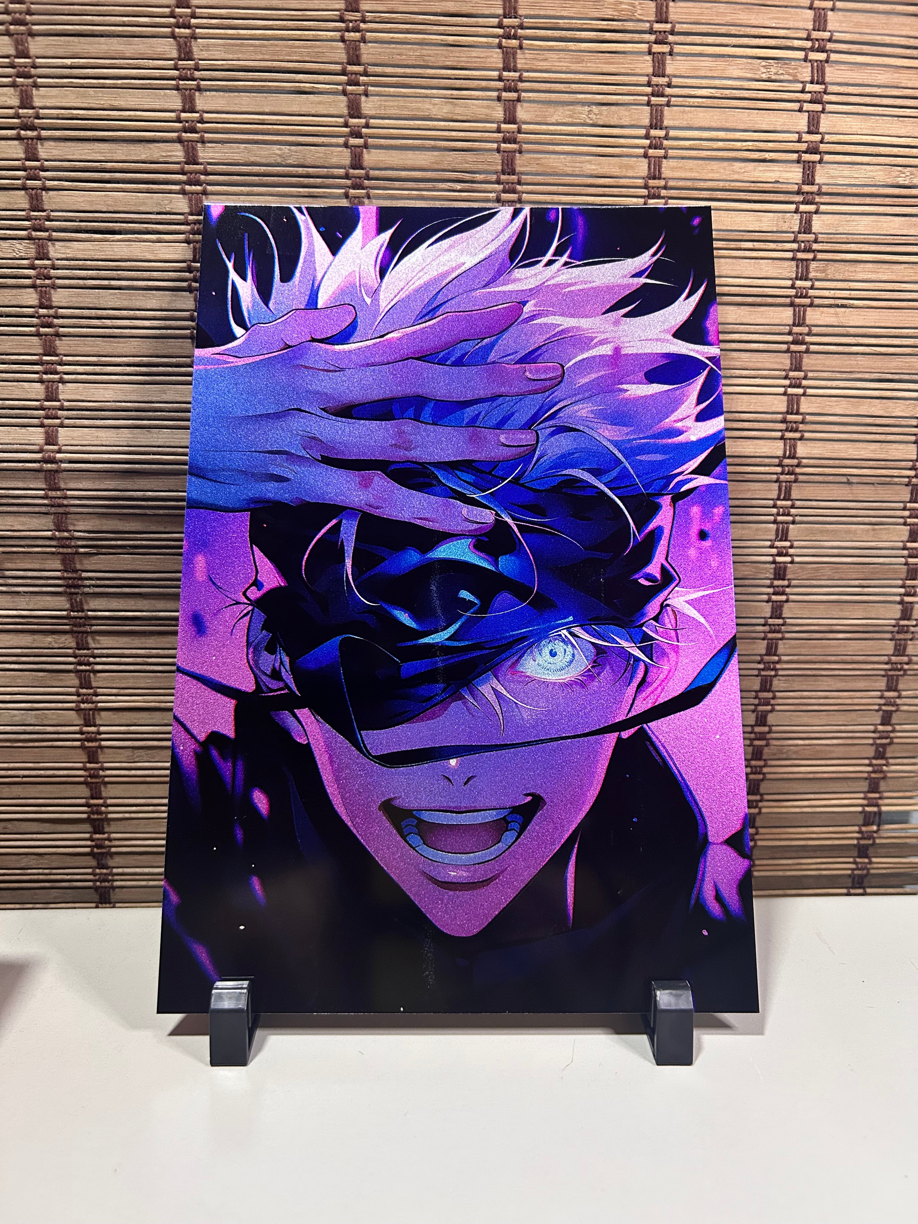Placa Decorativa - Satoru Gojo Edition
