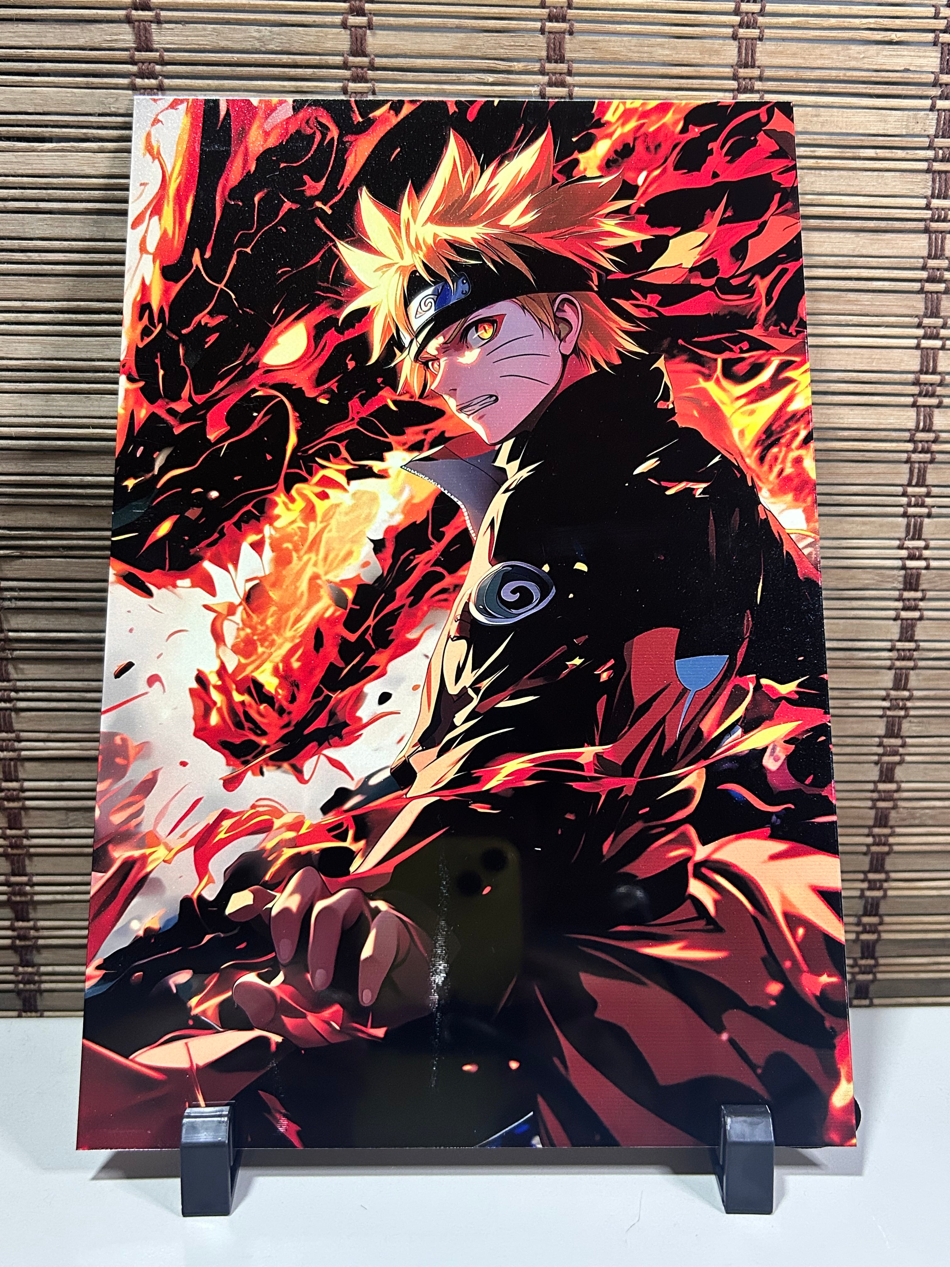 Placa Decorativa - Naruto Edition