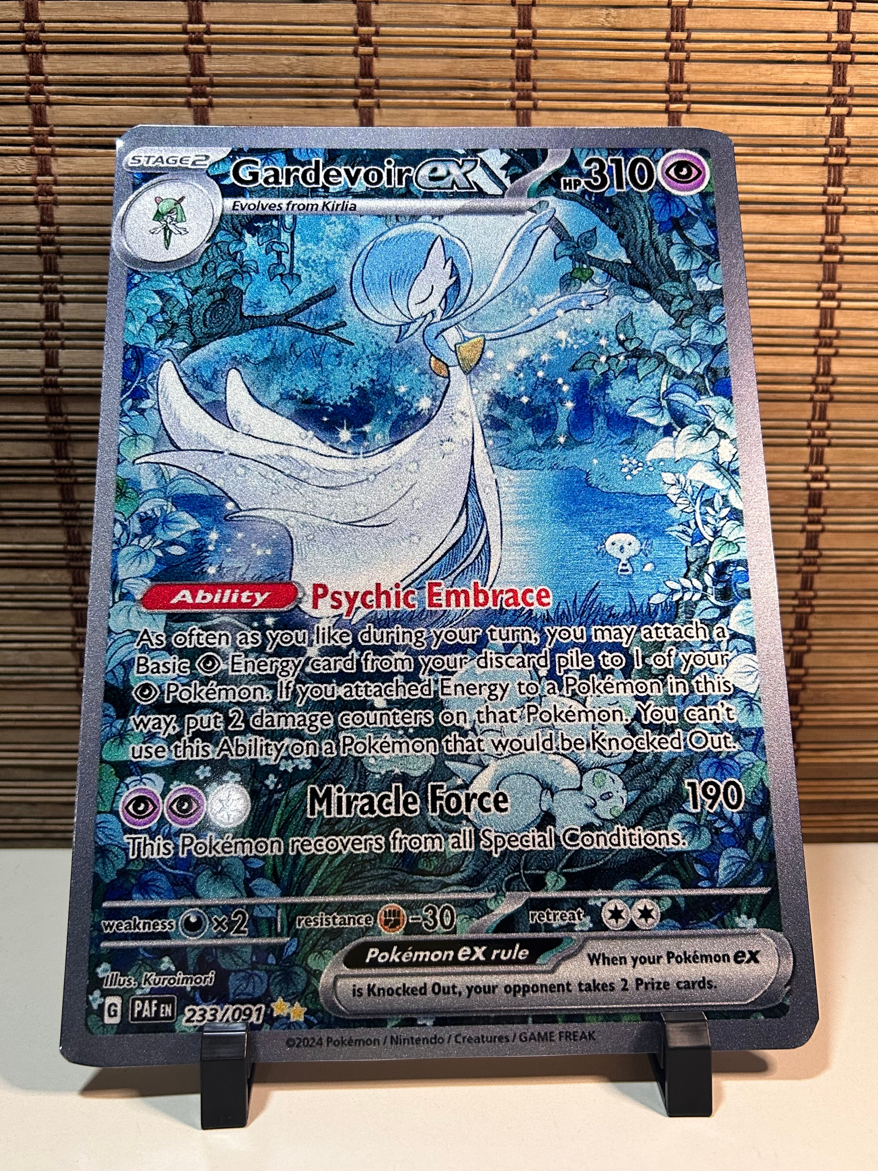 Placa Decorativa - Gardevoir EX Edition