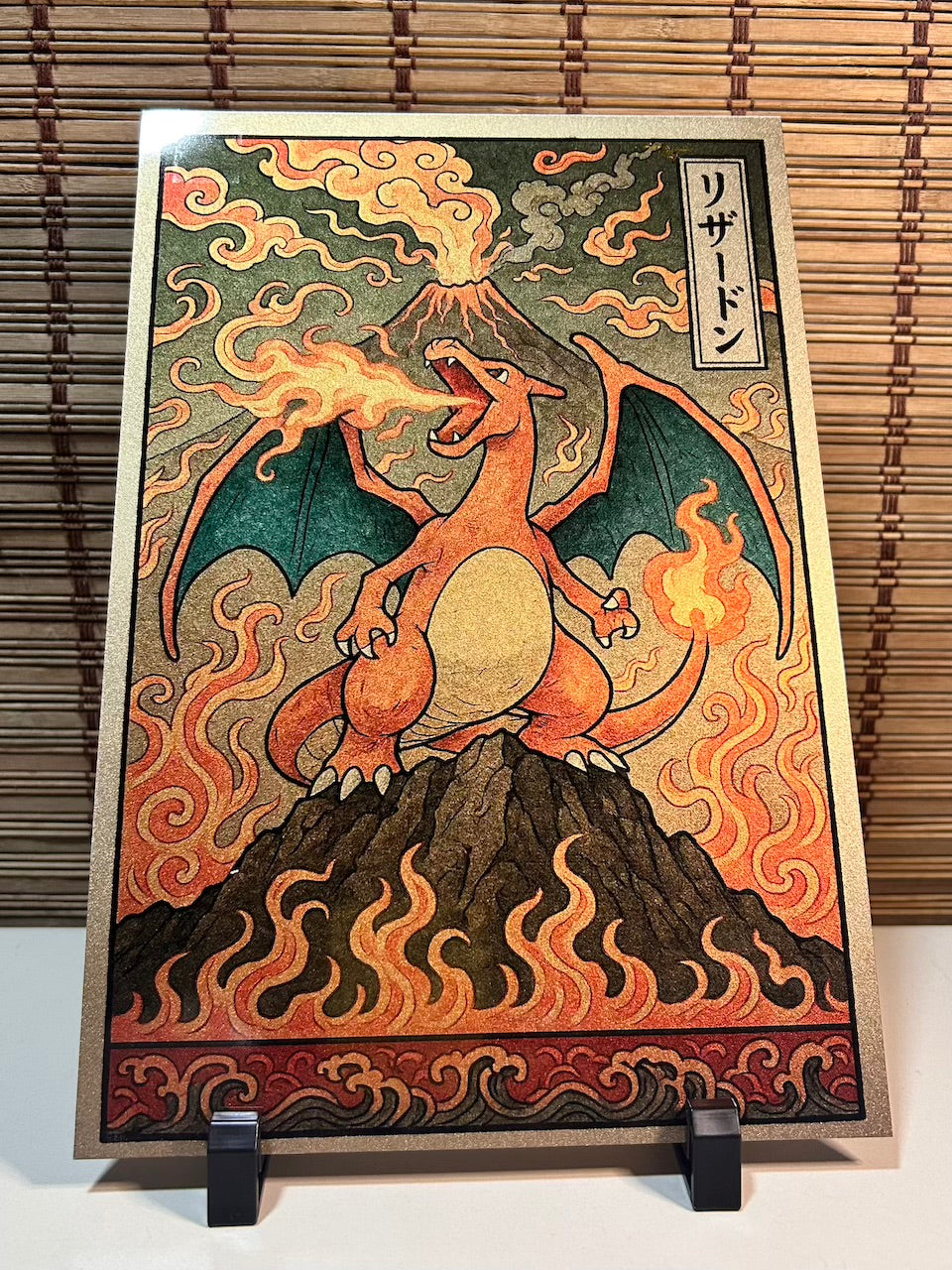 Placa Decorativa - Charizard Edition